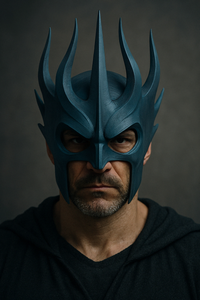 Demonisch Kroonmasker – Mysterieus en Krachtig Design - Premium Quality