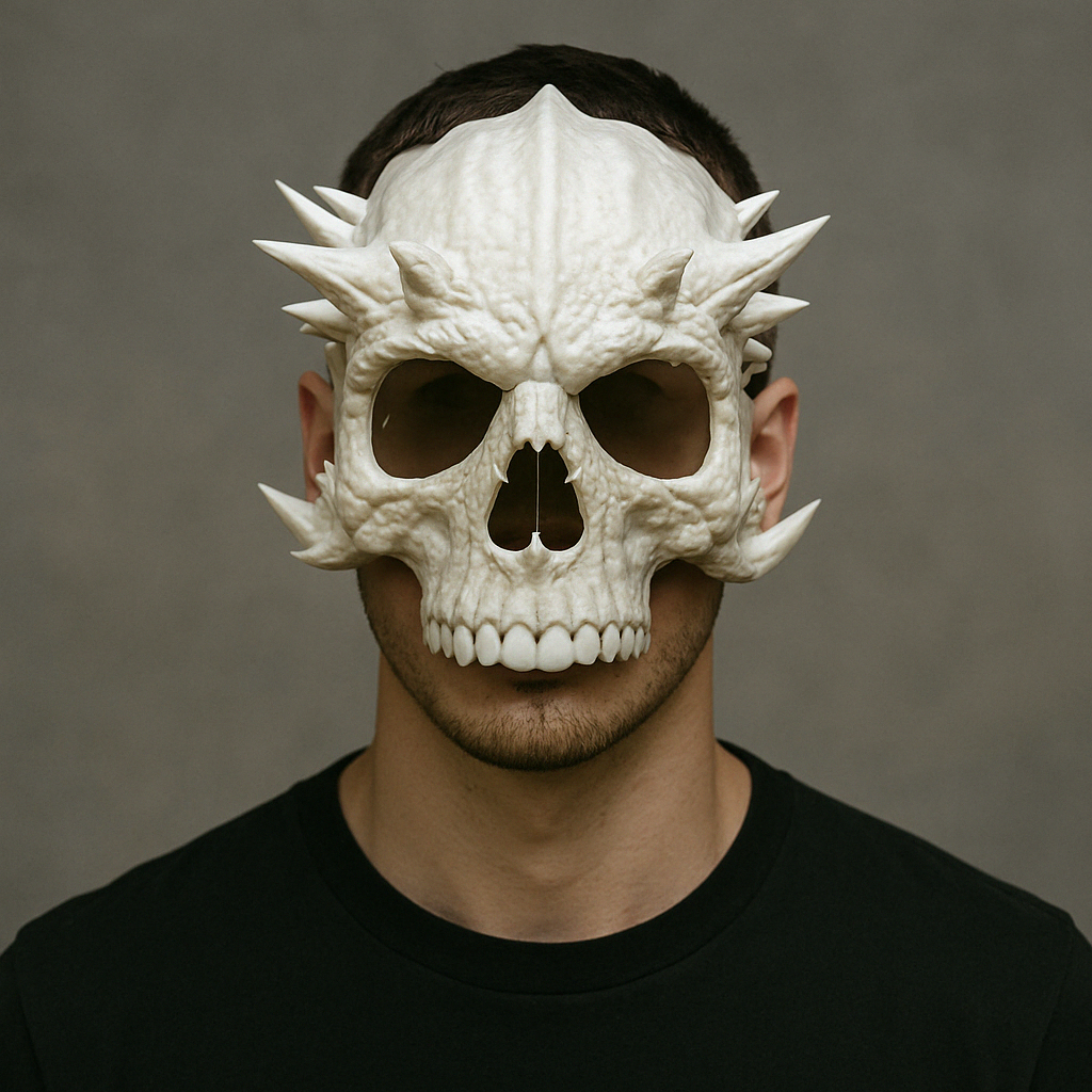 Demonische Schedelmasker - Premium Quality