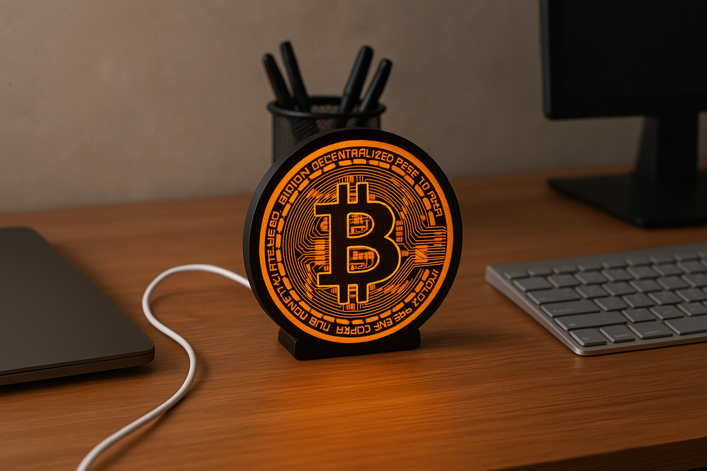 Bitcoin LED-lamp – Decoratieve verlichting voor crypto-enthousiastelingen - Premium Quality