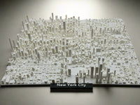 Gedetailleerde 3D Geprinte Miniatuur van New York City – Iconische Skyline - Premium Quality