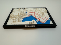 Miniatuur F1 Circuit: Singapore - Premium Quality