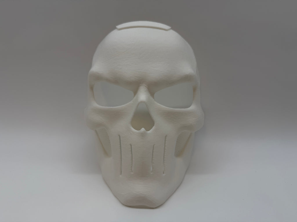 Wit Tactisch Schedelmasker – Stoer en Uniek Design - Premium Quality