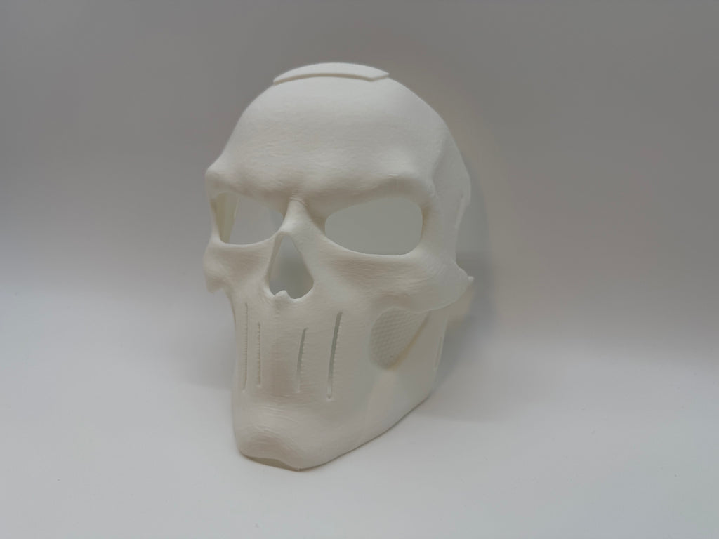 Wit Tactisch Schedelmasker – Stoer en Uniek Design - Premium Quality