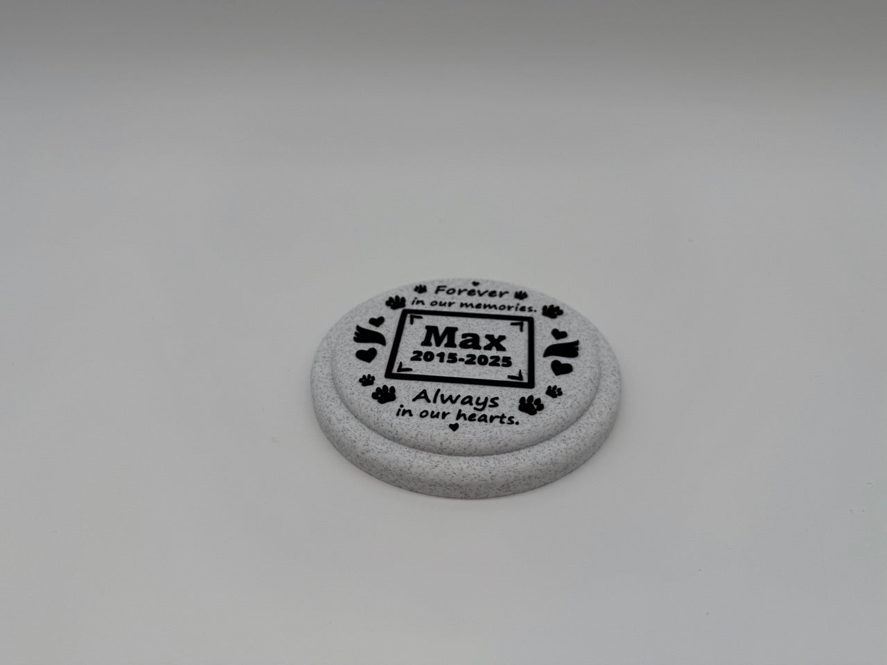 Personalised Pet Memorial Stone - A Timeless Memento - Premium Quality