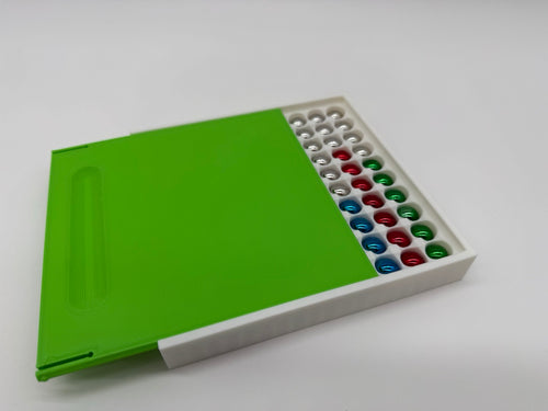 GraviTrax Bewaardoos voor 100 Knikkers – 3D-geprint Opbergdoosje met Schuifdeksel - Premium Quality