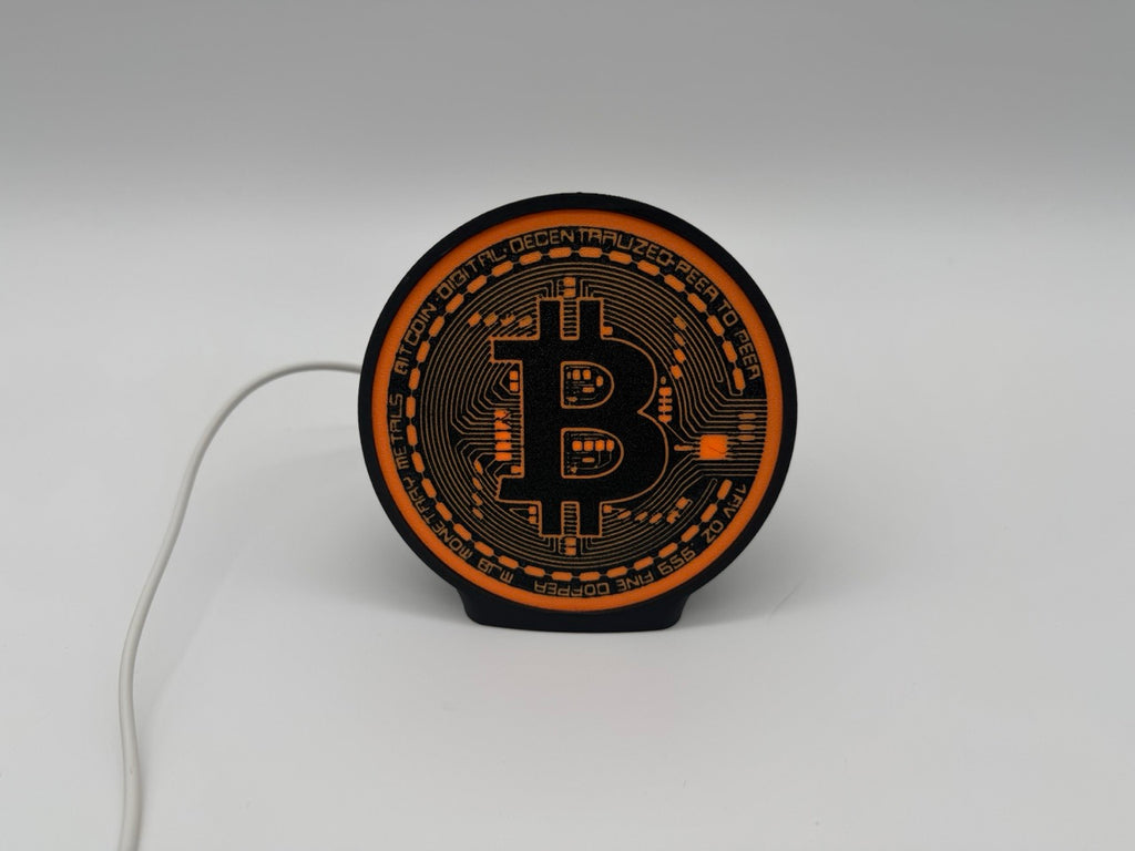 Bitcoin LED-lamp – Decoratieve verlichting voor crypto-enthousiastelingen - Premium Quality