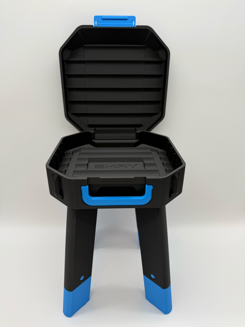 Opvouwbare Kruk met Opbergruimte – Innovatief Design met Handvat en Kliksluiting