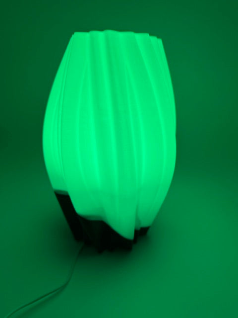 Design Tafellamp 'Waves' met Kleurenwissel en Afstandsbediening – Moderne Sfeerlamp
